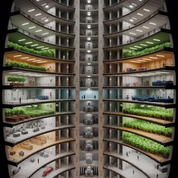 Build 144-floor underground bunker