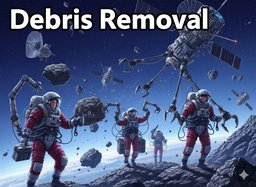 Secure low Earth orbit, remove debris