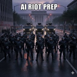 Police prep due to mass unemployment