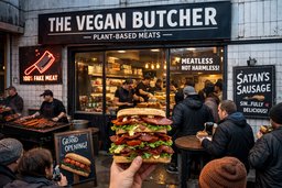 Vegan butcher in Denmark
