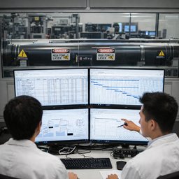 Laser on the far side of the moon