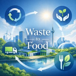 Waste to food conversion in Berlin